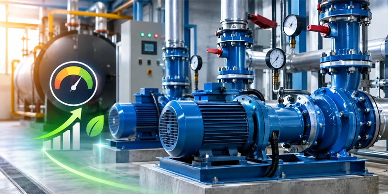 بهینه سازی عملکرد پمپ های موتورخانه