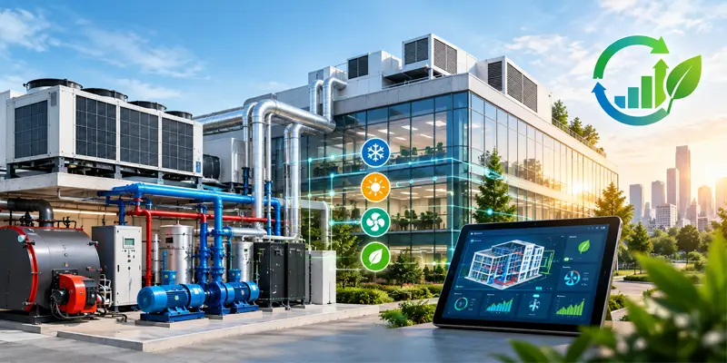 بهینه سازی HVAC ساختمان